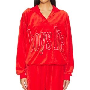 BRAND NEW WITH TAGS: Boys Lie Leave Them On Read Presley Crewneck